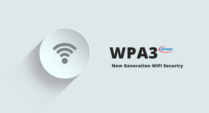 New generation Wifi security WPA3 Infineon