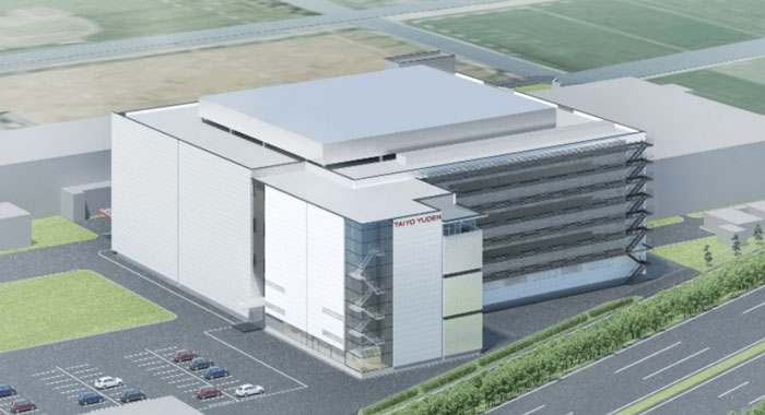 Taiyo Yuden new building for MLCC production
